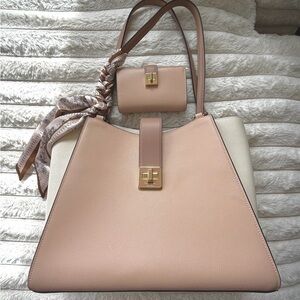 Kate Spade Tote in Toasted Marshmellow with Matching Wallet